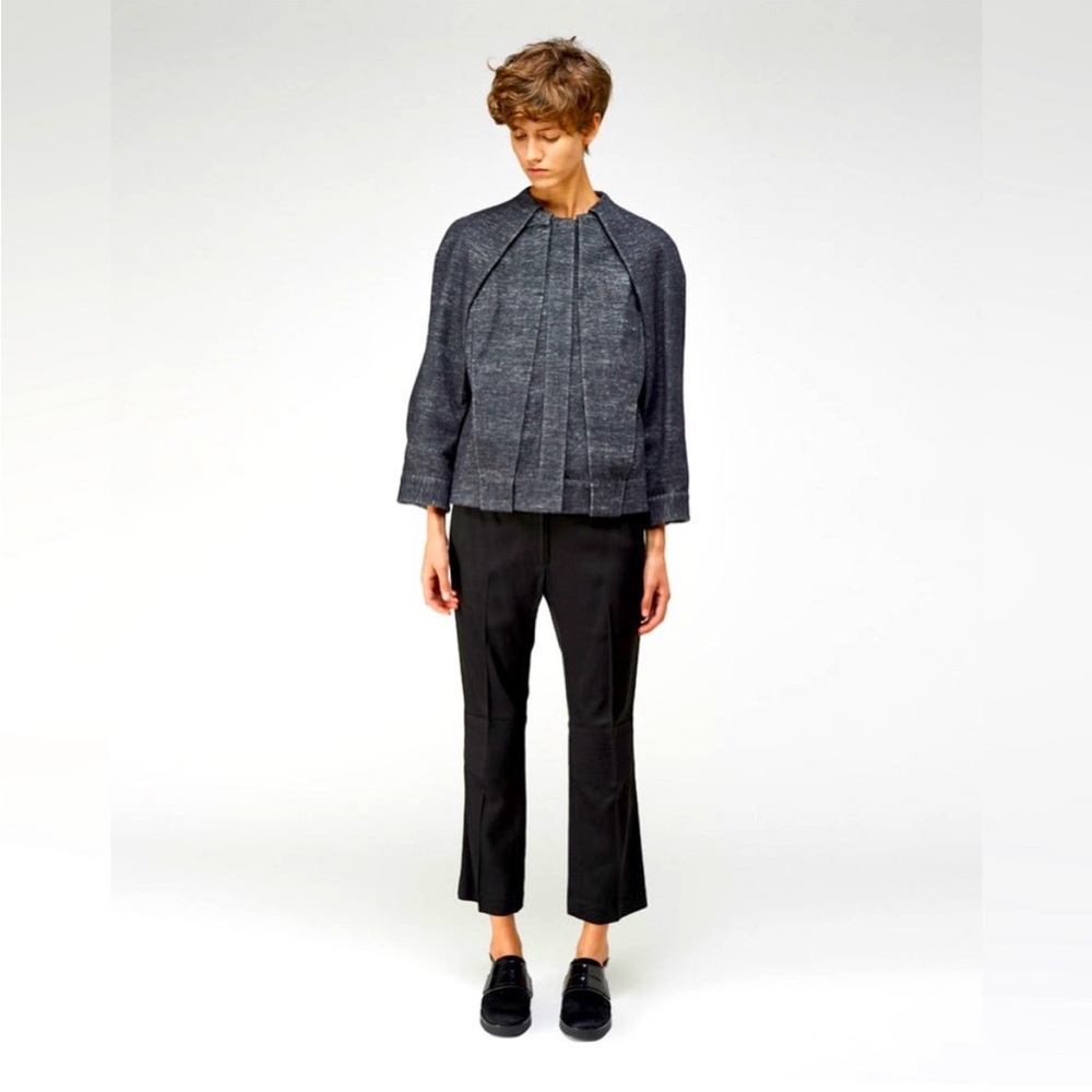 Alexander Wang Pleated Jean Jacket size 0